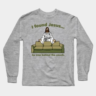 JESUS COUCH Long Sleeve T-Shirt